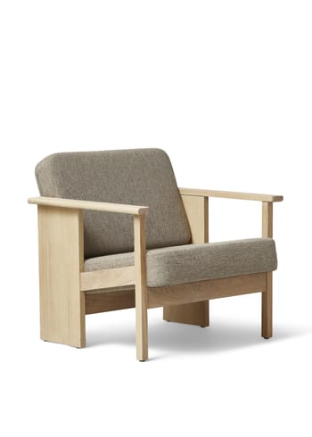Form & Refine - Loungestol - Block Lounge Chair - White Oil - Hallingdal 65