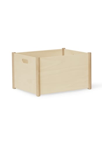 Form & Refine - Förvaringslådor - Pillar Storage Box - Beech - Large