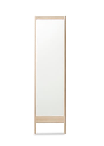 Form & Refine - Spejl - A line Mirror - Hvid olieret eg