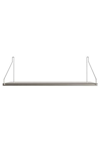 FRAMA - Plank - Single Shelf / Stainless Steel - Stainless Steel / D20 W60