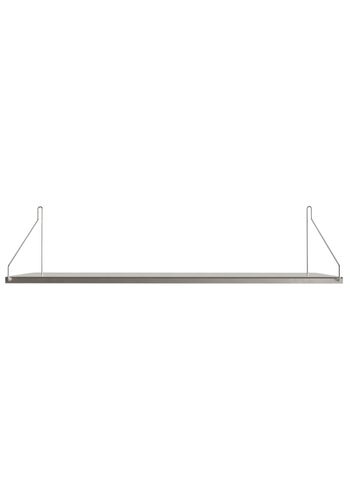 FRAMA - Plank - Single Shelf / Stainless Steel - Stainless Steel / D20 W80