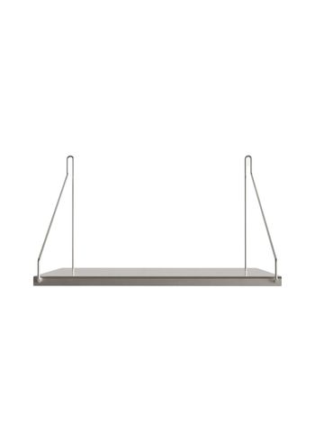 FRAMA - Plank - Single Shelf / Stainless Steel - Stainless Steel / D27 W40