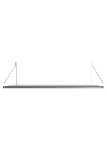 FRAMA - Plank - Single Shelf / Stainless Steel - Stainless Steel / D27 W80
