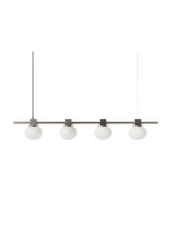 FRAMA - Pendant Lamp - Ovoid Pendant Light / Quadruple - Stainless Steel