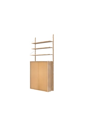 FRAMA - Sistema di scaffalature - Shelf Library Natural H1852 | Cabinet - Natural H1852 | Cabinet Section | L