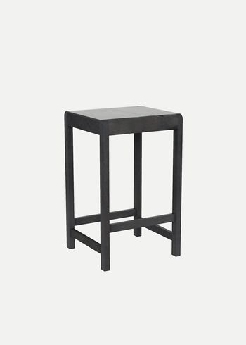 FRAMA - Taburete - 01 stool - Ash Black Wood - H65