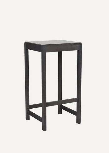 FRAMA - Banqueta - 01 stool - Ash Black Wood - H76