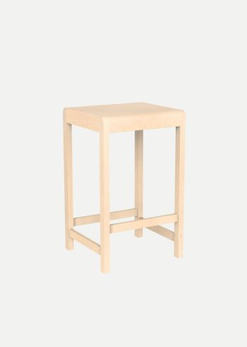 FRAMA - Skammel - 01 stool - Natural Wood - H65