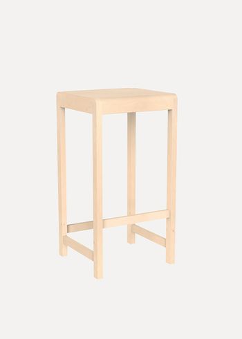 FRAMA - Skammel - 01 stool - Natural Wood - H76