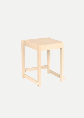 FRAMA - Skammel - Low stool 01 - Natural Wood