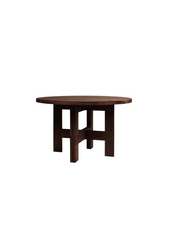 FRAMA - Mesa de comedor - Farmhouse Trestle Table / Round - Dark Oak