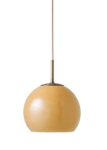 Frandsen - Pendule - Ball Glass Pendant By Benny Frandsen - Amber Ø18 EU