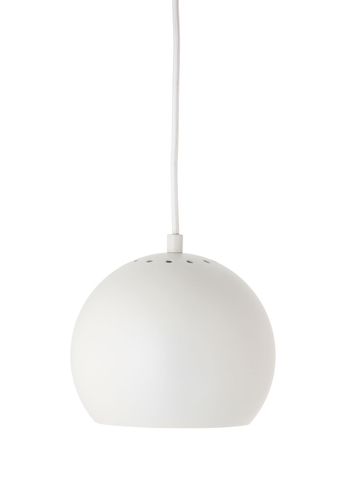 Frandsen - Pendant Lamp - Ball Pendant - Ø18 - White / Matt. White Inside