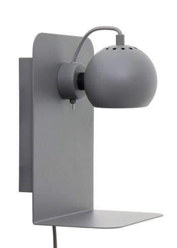 Frandsen - Vägglampa - Ball Wall Lamp USB - Light Grey / Matt