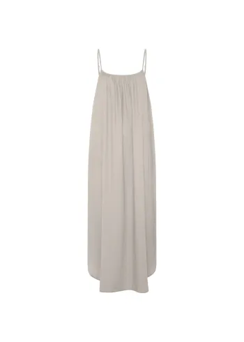 FRAU - Vestido - Vancouver Linen SL Long Dress - Pure Cashmere
