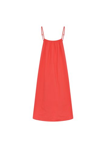 FRAU - Kleid - Vancouver SL Long Dress - Hot Coral