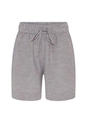 FRAU - Pantalones cortos - Sydney String Shorts - Coffee Quartz Stripe