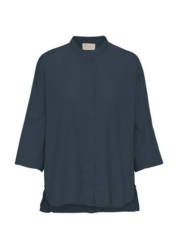 FRAU - Camicia - Seoul Short Shirt - India Ink
