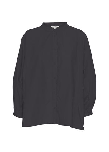 FRAU - Camicia - Tokyo LS Short Shirt - Black
