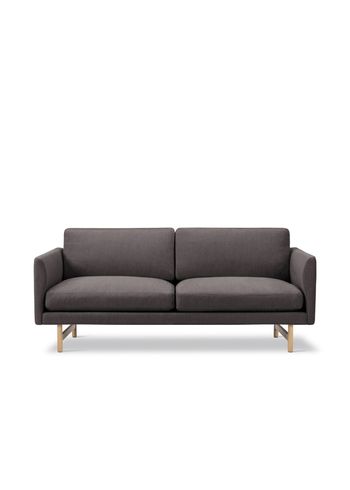 Fredericia Furniture - 2 Person Sofa - Calmo Sofa 80 5622 by Hugo Passos - Ecriture 380 / Lacquered Oak