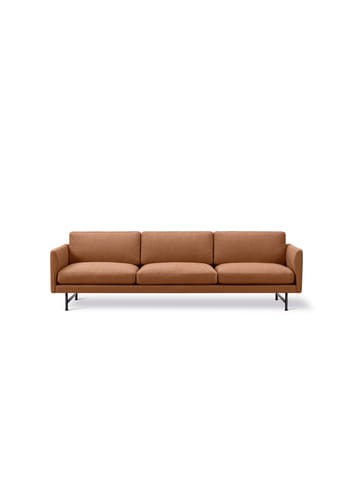 Fredericia Furniture - 3 Person sofa - Calmo Sofa 80 5623 by Hugo Passos - Ecriture 570 / Black