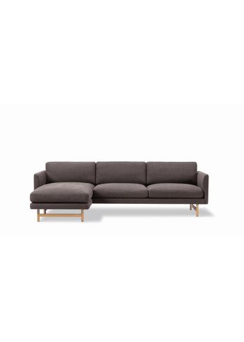 Fredericia Furniture - 3 Personers Sofa - Calmo Sofa 80 5625 by Hugo Passos - Ecriture 380 / Lacquered Oak