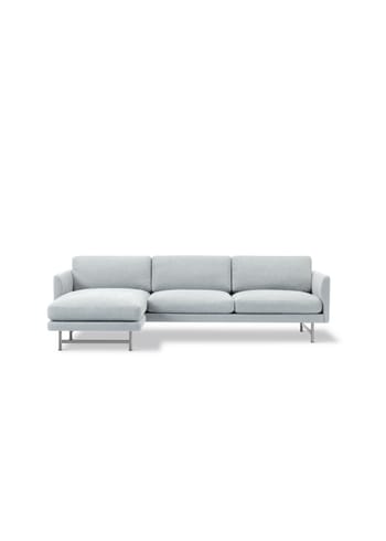 Fredericia Furniture - Sofá para 3 personas - Calmo Sofa 80 5625 by Hugo Passos - Ecriture 710 / Matt Chrome