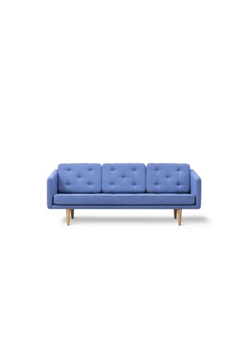 Fredericia Furniture - 3-Sitzer-Sofa - No. 1 Sofa 2003 by Børge Mogensen - Re-wool 767 / Oak oil