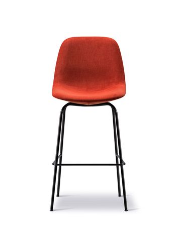 Fredericia Furniture - Bar stool - Eyes 4-Leg Barstool 4830 by Foersom & Hiort-Lorenzen - Gentle 373 / Black