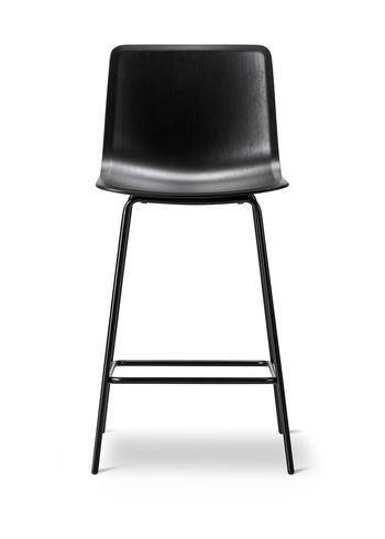 Fredericia Furniture - Bar stool - Pato 4 Leg Barstool 4305 by Welling/Ludvik - Black
