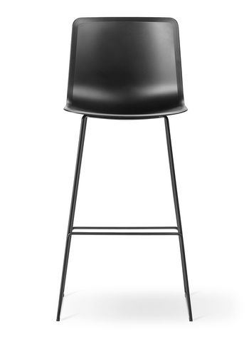 Fredericia Furniture - Bar stool - Pato Sledge Barstool 4300 by Welling/Ludvik - Black