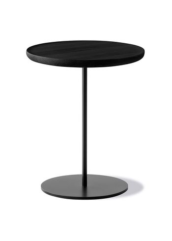 Fredericia Furniture - Conseil d'administration - Pal Side Table 6751 by Keiji Takeuchi - Black Lacquered Oak / Black