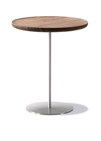 Fredericia Furniture - Table - Pal Side Table 6755 by Keiji Takeuchi - Oiled Walnut / Brushed Steel