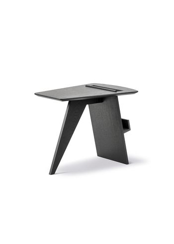 Fredericia Furniture - Junta - Risom Magazine Table by Jens Risom - Black Lacquered Oak