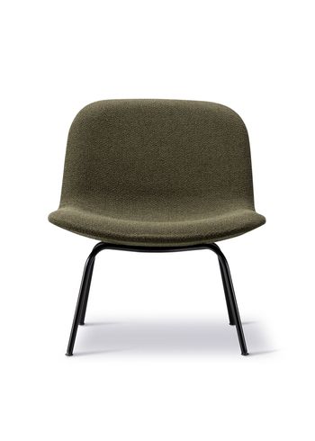 Fredericia Furniture - Fauteuil - Eyes 4-Leg Lounge Chair 4850 by Foersom & Hiort-Lorenzen - Carlotto 900 / Black