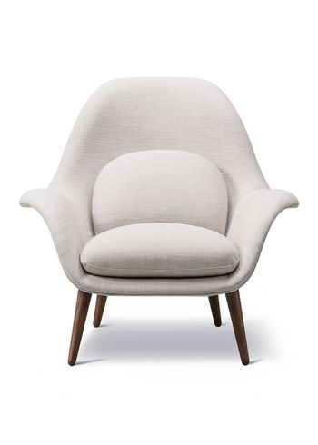 Fredericia Furniture - Fauteuil - Swoon Dining Armchair 1770 by Space Copenhagen - Ruskin 33 / Smoke Stained Oak