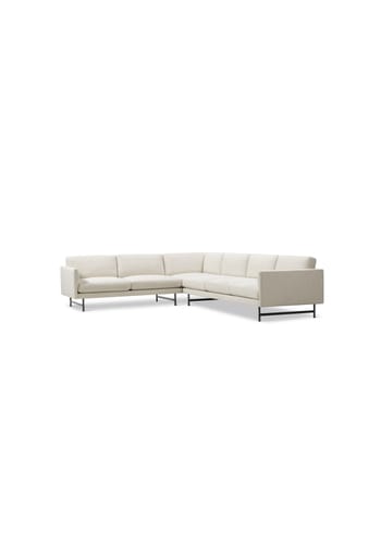 Fredericia Furniture - Modular sofa - Calmo Elements Configuration A 562A - Ecriture 210 / Black Steel