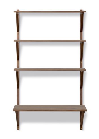 Fredericia Furniture - Display - BM29 Shelf 2901 by Børge Mogensen - Lacquered Walnut