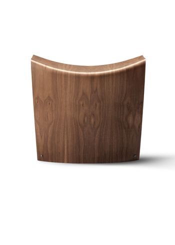 Fredericia Furniture - Pall - Gallery Stool 1610 by Hans Sandgren Jakobsen - Lacquered Walnut
