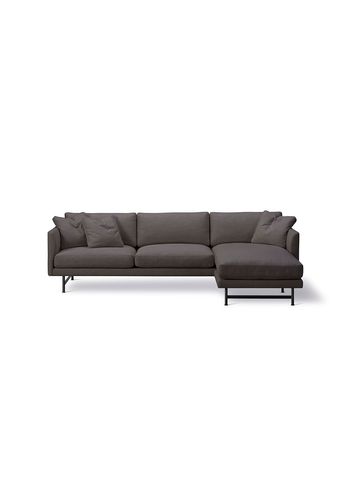 Fredericia Furniture - Couch - Calmo Sofa 80 5625 by Hugo Passos - Ruskin 34 / Black