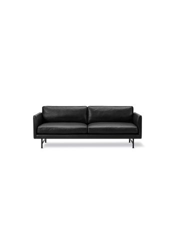 Fredericia Furniture - Sofa - Calmo Sofa 95 5652 by Hugo Passos - Primo 88 Black / Black