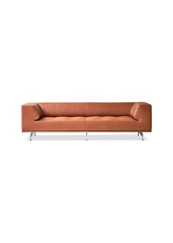 Fredericia Furniture - Canapé - Delphi Sofa 4510 by Hannes Wettstein - Max 95 Cognac