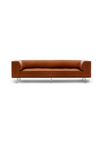 Fredericia Furniture - Canapé - Delphi Sofa 4510 by Hannes Wettstein - Max 96 Dark Brown