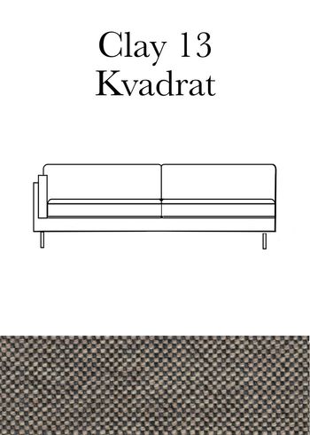 Fredericia Furniture - Couch - EJ280 Elements 8057 by Erik Jørgensen Studio - Clay 13