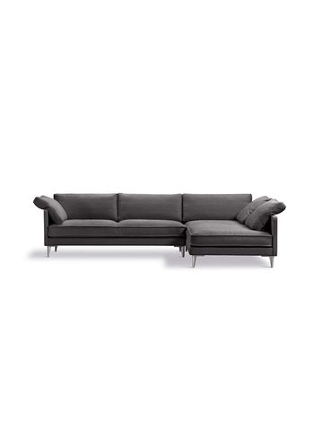Fredericia Furniture - Couch - EJ295 Chaise Sofa 2955 by Erik Jørgensen Studio - Anta 700/Chrome