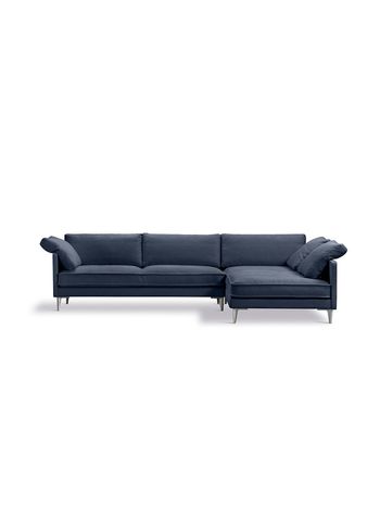 Fredericia Furniture - Couch - EJ295 Chaise Sofa 2955 by Erik Jørgensen Studio - Anta 888/Chrome