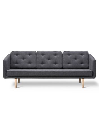 Fredericia Furniture - Canapé - No. 1 Sofa 2003 by Børge Mogensen - Fiord 191 / Lacquered Oak