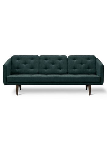 Fredericia Furniture - Canapé - No. 1 Sofa 2003 by Børge Mogensen - Fiord 991 / Smoked Oak