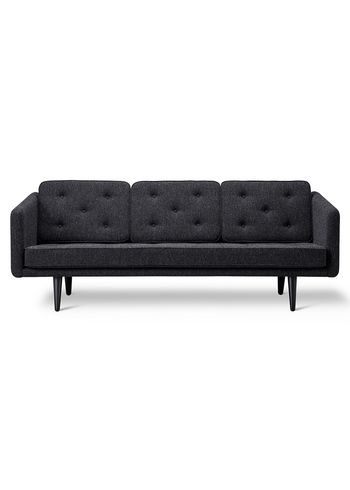 Fredericia Furniture - Canapé - No. 1 Sofa 2003 by Børge Mogensen - Hallingdal 180 / Black Lacquered Oak
