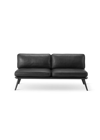 Fredericia Furniture - Couch - Spine Lounge Suite Sofa 1712 by Space Copenhagen - Primo 88 Black / Black Lacquered Ash